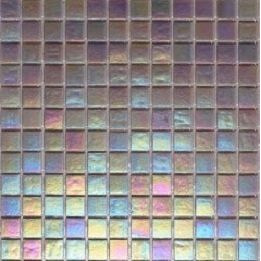 Мозаика стеклянная на бумаге Eco-mosaic перламутр 20IR42 327х327 мм