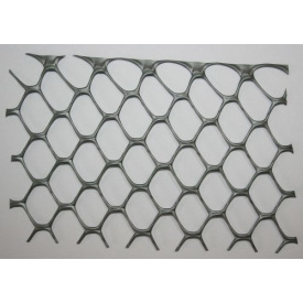 Сетка для ограждения декоративная Tenax Exagon 20х19 мм 1x30 м серебро