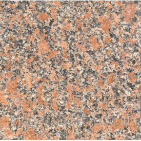 Гранітна плитка Новоданилівського термо 300х600х30 мм червона