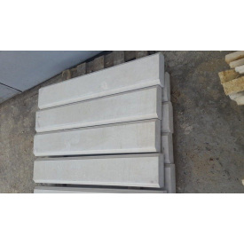 Поручень з пісковику для балясини 200х1000х100 мм світло-сірий