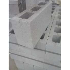 Шлакоблок перегородочный 390х120х190 мм