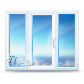 Металопластикове вікно Український профіль Steko S500 Eko 5-х камерне