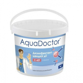 Хлор AquaDoctor C-60T 50 кг. в таблетках