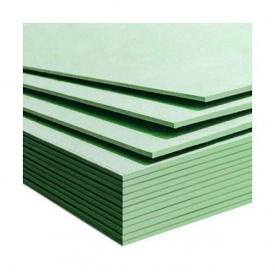 Гипсокартон Knauf влагостойкий 12,5 мм 2х1,2 м