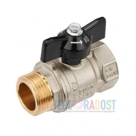 Шаровый кран General Fittings НВ Standart, бабочка 1