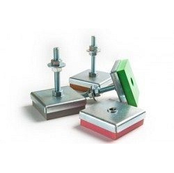 Віброопора регульована Vibrofix Level 450 170-210 кг 870 об/хв М12 сіра