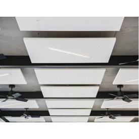 Подвесной акустический потолок AMF TOPIQ Sonic Element квадратный 1200x1200х40 мм белый