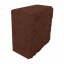 Блок декоративный половинка 90х190х190 мм коричневый Киев