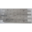 Термопанель з фасадною плиткою керамограніт Golden Tile BrickStyle Seven Tones 1000x600 мм сіра Полтава