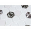Мозаїка мармур скло VIVACER SB10, 4,8х5,5 см Рівне