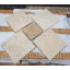 Плитка з натурального каменю травертин білий 1,2х30х30 см світло-бежева Ужгород