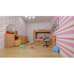 Мебель для детской Компанит комплект №8 дсп бук Херсон