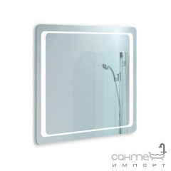 Дзеркало для ванної кімнати з LED підсвічуванням Liberta Modern 800x700 Одеса