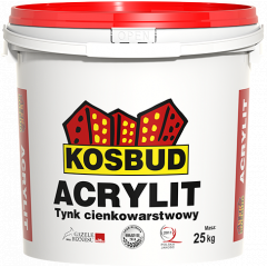 Фасадна акрилова штукатурка Kosbud Acrylit баранець 1,5 мм 25 кг Київ