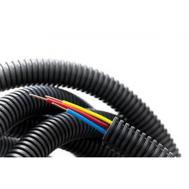 Гофрована труба для кабелю з протяжкою 40 мм