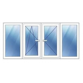Остекление лоджии WDS 400 2700х1600 мм
