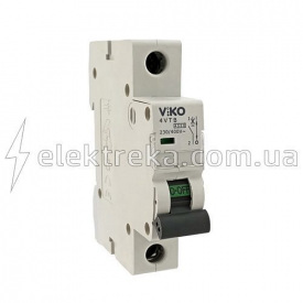 Автоматический выключатель VIKO 1P 40A 4.5кА 230/400В тип С