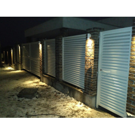 Хвіртка з металевих жалюзі 1,5 м