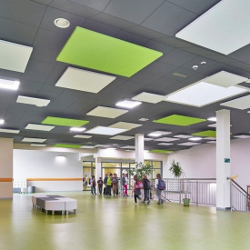 Акустичний дизайнерський острів Rockfon Eclipse прямокутник 1760х1160х40 мм