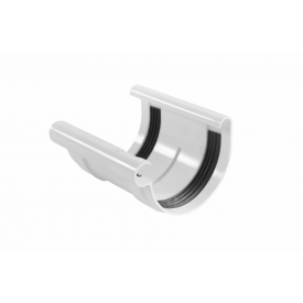 З`єднувач ринви Profil 90 білий