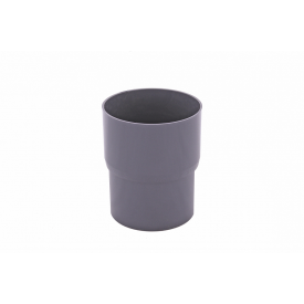 З`єднувач труби Profil 90 графiтовий