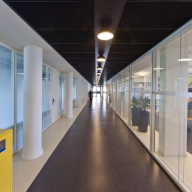 Акустична вологостійка гладка плита Rockwool Rockfon Industrial Black BF 2400x600x40 мм