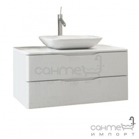 Тумба підвісна для ванної кімнати 900 без раковини Marsan Martin бісмарк