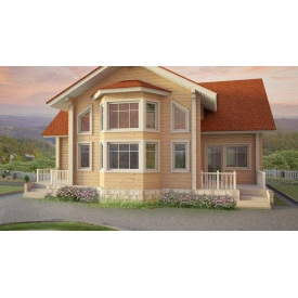 Будинок з профільованого бруса 10х13