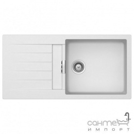Гранітна плита, мийка Schock Cristalite Primus D100 L оборотна 12 inox