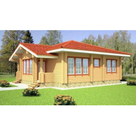 Будинок з профільованого бруса 11х12 м
