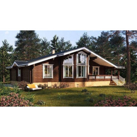 Будинок з профільованого бруса 15х17 м