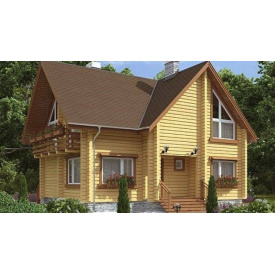 Будинок з профільованого бруса 10х11 м