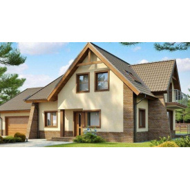 Дом из профилированного бруса 19х14 м