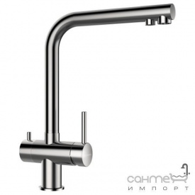 Смеситель для кухни с изливом для фильтрованной воды Schock Vitus 560000 IX нержавеющая сталь сатин