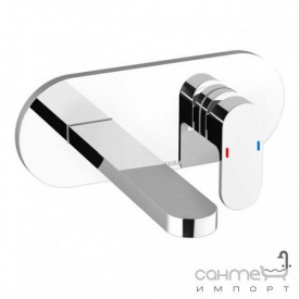 Змішувач для умивальника настінний прихованого монтажу Ravak Chrome CR 019.00 X070093 хром