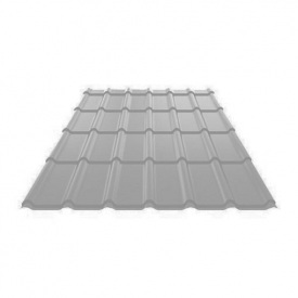 Металлочерепица Ruukki RanTech Decorrey Polyester 0,40 мм Серый