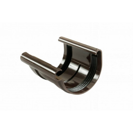 З'єднувач ринви Profil 90 коричневий