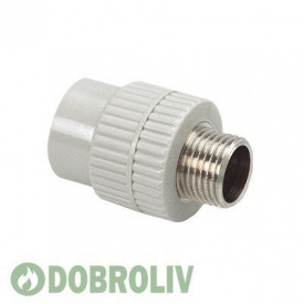 Муфта EKOPLASTIK Wavin 32 Ø (зовнішня різьба 1)
