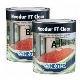 Рідка гідроізоляція для тераси Neodur FT Clear прозорий