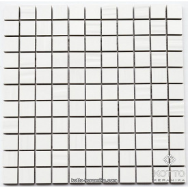 Керамическая мозаика Котто Керамика CM 3002 C WHITE WHITE STR 300x300x10 мм