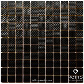 Керамічна мозаїка Котто Кераміка CM 3014 C BLACK 300x300x11 мм