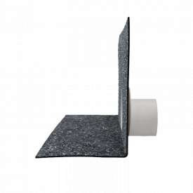 Парапетна воронка без труби з привареним бітумним фартухом