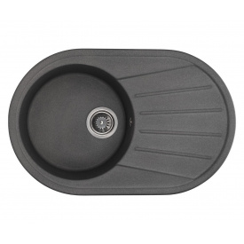 Кухонна мийка з крилом GRANADO MURCIA GRAFITO