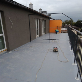 Гидроизоляция балконов мембраной ПВХ