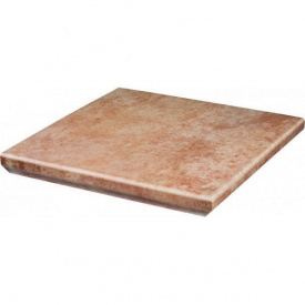 Східець клінкерний кутовий з капі носами Paradyz Ilario beige struktura 33x33 см