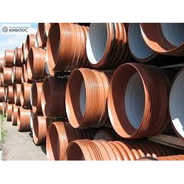 Гофрована пластикова поліпропіленова труба SN10 500х6000 мм