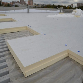 Теплоизоляционная панель PIR для плоской кровли