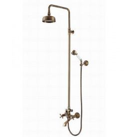 Душова стійка зі змішувачем для ванни і душа Welle Amalia 37008Т4НО-1M1410-GH1315