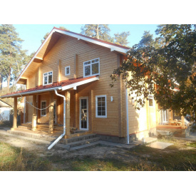 Проект будинку з клеєного бруса 200 мм 180 м2