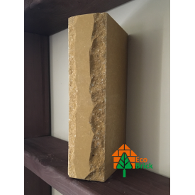 Кирпич облицовочный ECOBRICK луч ложок 250x120x65 мм желтый